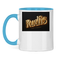 Kaffeetasse zweifarbig – Rudis Café Vienna