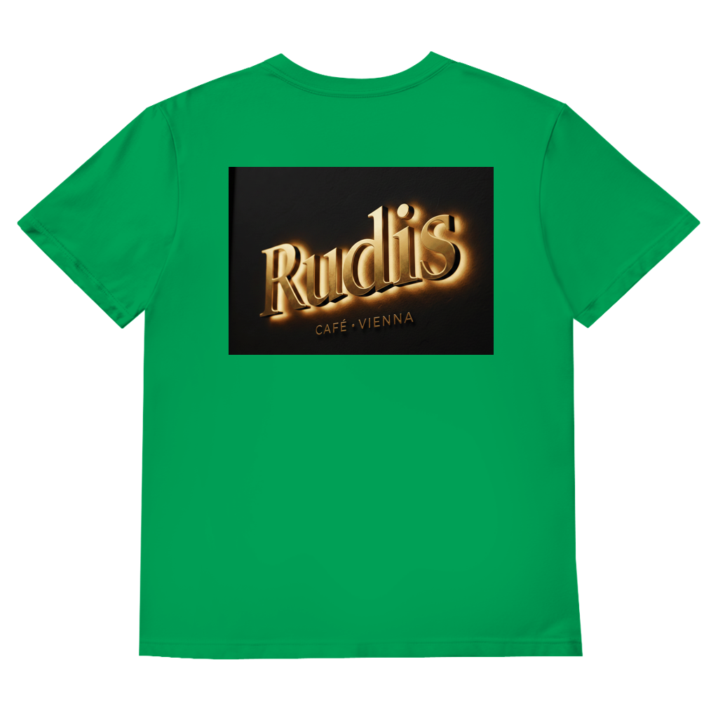 Men's V-Neck T-Shirt – Rudis Café Vienna