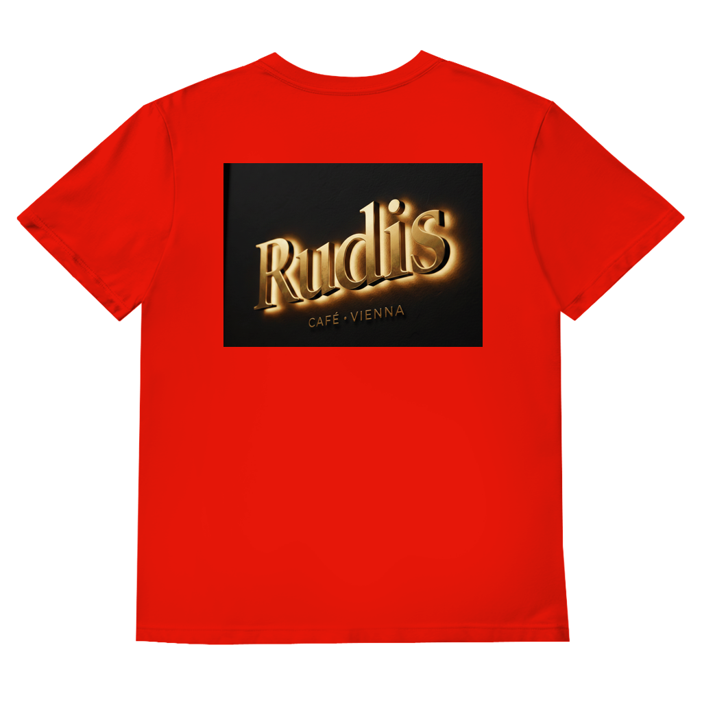 Men's V-Neck T-Shirt – Rudis Café Vienna
