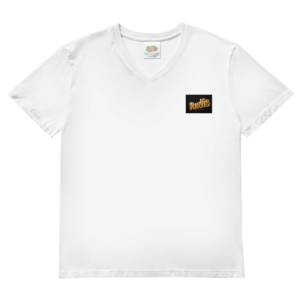 Men's V-Neck T-Shirt – Rudis Café Vienna