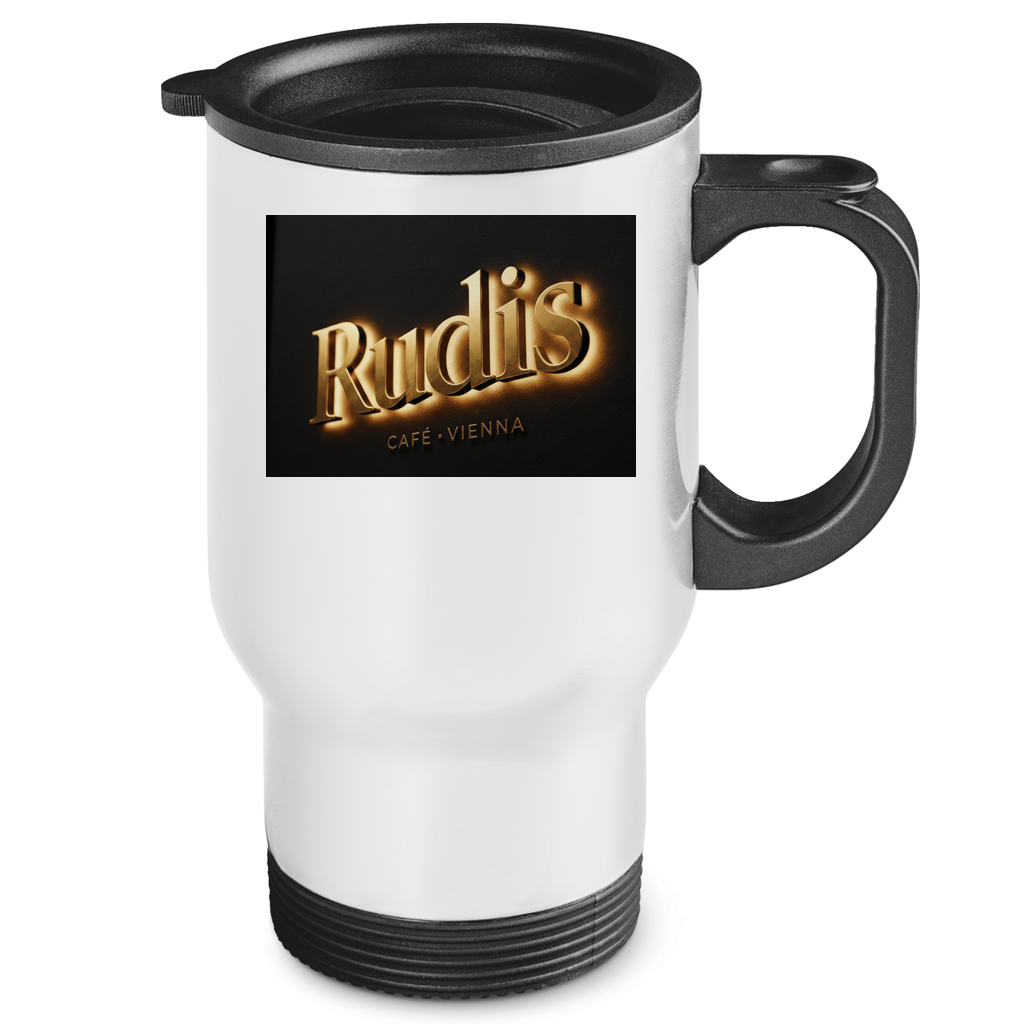 Edelstahl-Thermobecher – Rudis Café Vienna