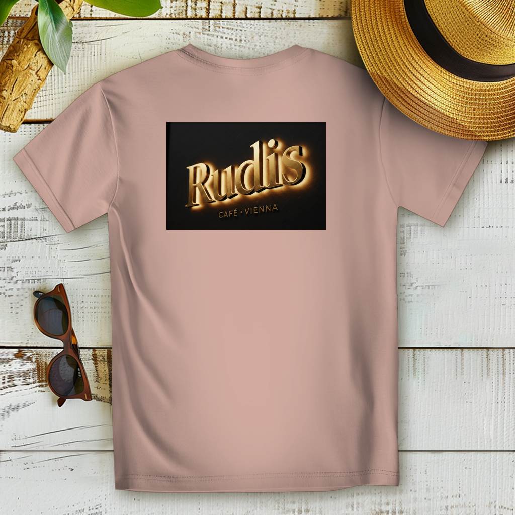 Damen Premium Bio-T-Shirt – Rudis Café Vienna