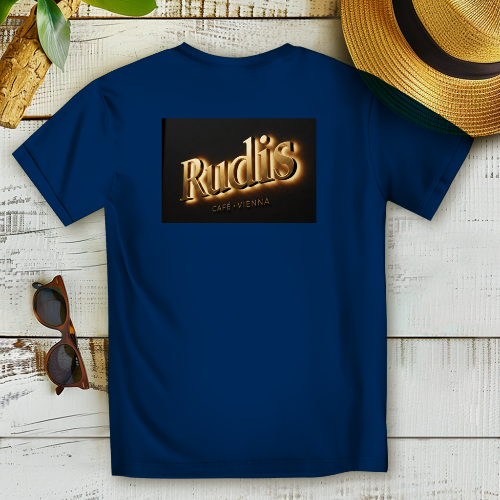 Damen Premium Bio-T-Shirt – Rudis Café Vienna